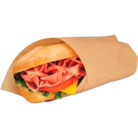 EcoCraft Grease Resistant Paper Wraps and Liners, 14"L x 14"W, Natural, Pack of 4000