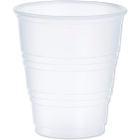 High-Impact Cold Drink Cups, 5 oz, Polystyrene, Translucent, Pack of 100
