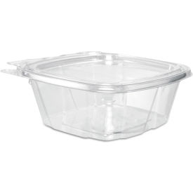 ClearPac SafeSeal Container with Flat Lid, 4-7/8"L x 2"W x 5-1/2"H, Pack of 200