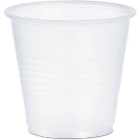 High-Impact Cold Drink Cups, 3-1/2 oz, Polystyrene, Translucent, Pack of 100
