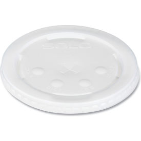 Flat Cold Drink Cup Lids w/ Straw Slot For 28 oz Cups, Polystyrene, Pack of 960