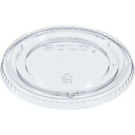 PETE Flat Cold Drink Cup Lids For 12 oz to 24 oz Cups, Pack of 1000