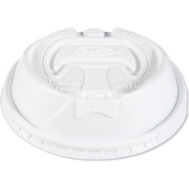 Reclosable Lids For 10 oz to 24 oz Paper Hot Cups, White, Pack of 1000