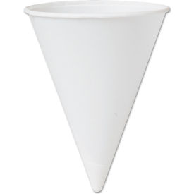 Bare Eco-Forward Treated Paper Cold Drink Cups, 4.25 oz, White, Pack of 5000
