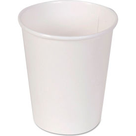 Paper Hot Drink Cups, 10 oz, White, Pack of 1000