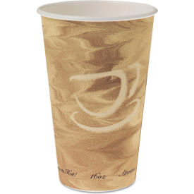 Paper Hot Drink Cups, 16 oz, Brown, Pack of 1000