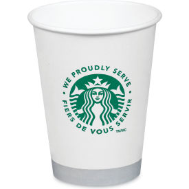 Hot Drink Cups, 12 oz, White, Pack of 1000