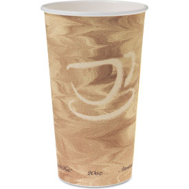 Single Sided Poly Paper Hot Drink Cups, 20 oz, Pack of 600
