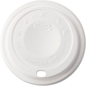 Cappuccino Dome Sipper Lids For 12 oz, White, Pack of 1000