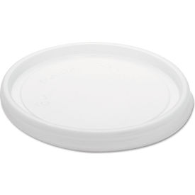 Non Vented Cup Lids For Food Container, Translucent, Pack of 1000