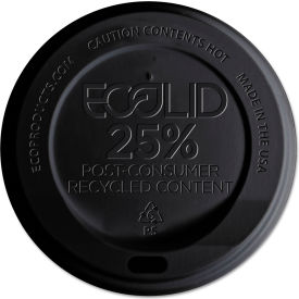 EcoLid Recycled Hot Cup Lid For 10 oz to 20 oz Cups, Pack of 1000