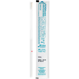 Flexible Minitip Size Nylon Flocked Swab w/ 100 mm Breakpoint, White
