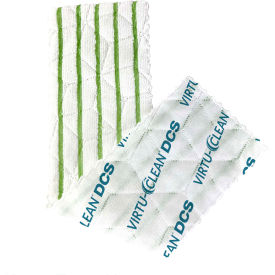 Disposable Cleaning Pad, Scrubber, Hook and Loop Backing, 5"L, 20Pk