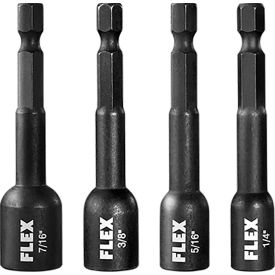 Flex Impact Rated Nutsetter Kit, 2-9/16"L, Pack of 4