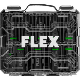 Flex Impact Nut Socket Set, 1/2" Drive, Pack of 10