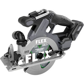 Flex In Line Circular Saw Bare Tool Only, 6-1/2" Diameter, 24V