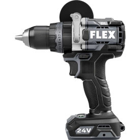 Flex 1 to 2" Hammer Drill Driver Bare Tool w/ Turbo Mode, 2 Speed, 24V