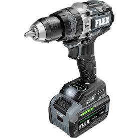 Flex 1 to 2" Hammer Drill Driver w/ Turbo Mode Stacked-Lithium Kit, 2 Speed, 24V