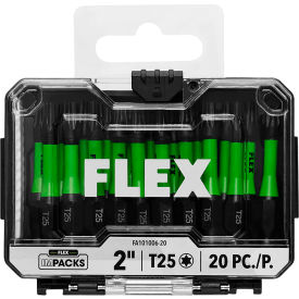 Flex T25 2" Impact Driver Bit, Pack of 20