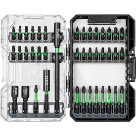 Flex Hex Shank Driving Bit Set, 1/4" Drill, 41 Piece