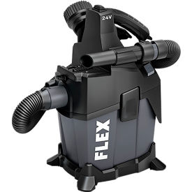 Flex HEPA Wet & Dry Jobsite Vacuum Cleaner Bare Tool, 1.6 Gallon Capacity