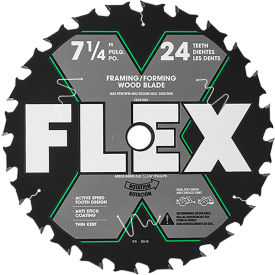 Flex Circular Saw Blade, 7-1/4" Diameter, 24 TPI