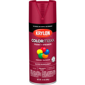 Colormaxx Paint & Primer, 12 oz., Gloss Burgundy