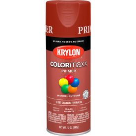 Colormaxx Paint & Primer, 12 oz., Red Oxide Primer