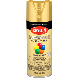 Colormaxx Paint & Primer, 11 oz., Metallic Gold