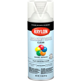 Colormaxx Paint & Primer, 11 oz., Flat Crystal Clear