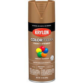 Colormaxx Paint & Primer, 12 oz., Satin Brown Boots