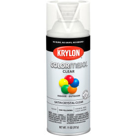Colormaxx Paint & Primer, 11 oz., Satin Crystal Clear