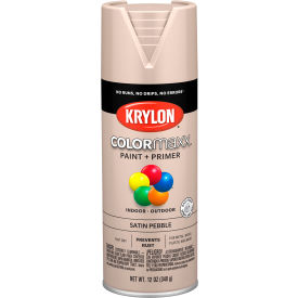 Colormaxx Paint & Primer, 12 oz., Satin Pebble