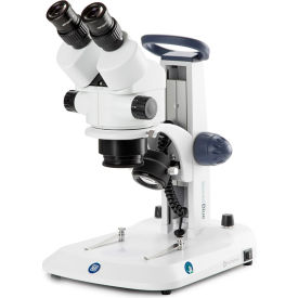 StereoBlue Binocular Zoom Microscope with Ergonomic Stand and LED Illumination, 7x to 45x