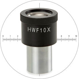 HWF 10x/20 mm Eyepiece w/ 10/100 Micrometer & Cross Hair for BScope, Ø 23 mm tube
