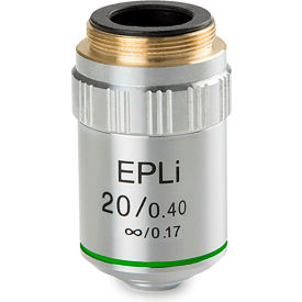 E-Plan EPLi 20x/0.40 Infinity Corrected IOS Objective, Working distance 2.61 mm