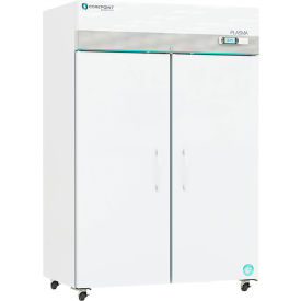 Plasma Freezer with 2 Solid Doors, 49 Cu.Ft. Capacity, White