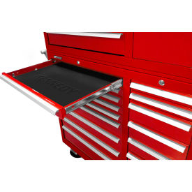Drawer Liner Kit For 21"W x 20"D Cabinets, Black, Pack of 4