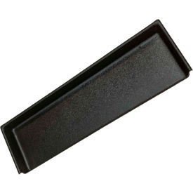 Divider & Adder For 2"W Drawer & 34"W Cabinets, 18-1/4"W x 5-1/2"D x 1-1/2"H, Black
