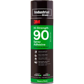 Hi-Strength 90 Spray Adhesive, Inverted, 17.6 oz. Capacity, Transparent