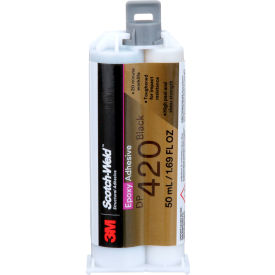 Scotch Weld DP420 Epoxy Adhesive, 50 ml Capacity, Black