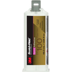 Scotch Weld DP100 Epoxy Adhesive Plus, Duo-Pak, 48.5 ml Capacity, Clear