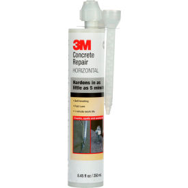 Concrete Repair Self-Levelling Adhesive, 8.4 fl oz. Capacity, Gray