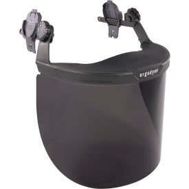 Hard Hat Face Shield For Full Brim, Smoke