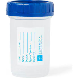 Sterile Pneumatic Tube Specimen Container, 4 oz., Pack of 100