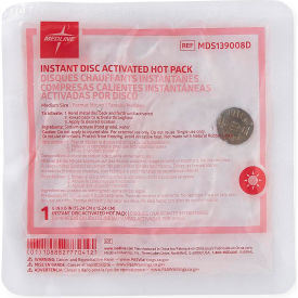 Instant Activated Hot Packs, 6"L x 6"W, Pack of 24