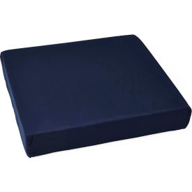 Hi-Res Foam Wheelchair Cushion, 16"L x 18"W x 3"H, Blue