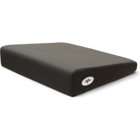 Foam Wedge Wheelchair Cushion, 20"L x 16"W x 4"H, Black