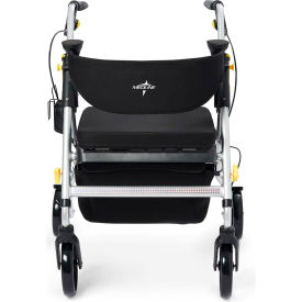 Medline Empower Rollator w/ 8" Casters, Silver