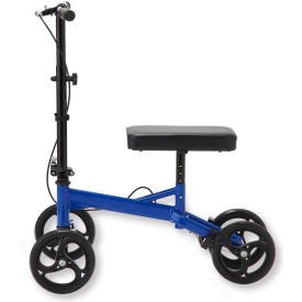 Economy Knee Walker w/ 8" Casters, Blue